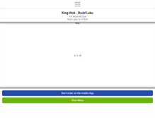 Tablet Screenshot of kingwokbuddlake.com